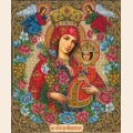 Набор для вышивания бисером РУССКАЯ ИСКУСНИЦА "Богородица Неувядаемый цвет"